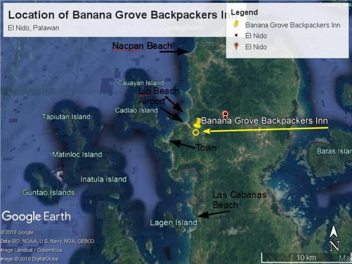 Banana Grove El Nido Hotel Exterior photo